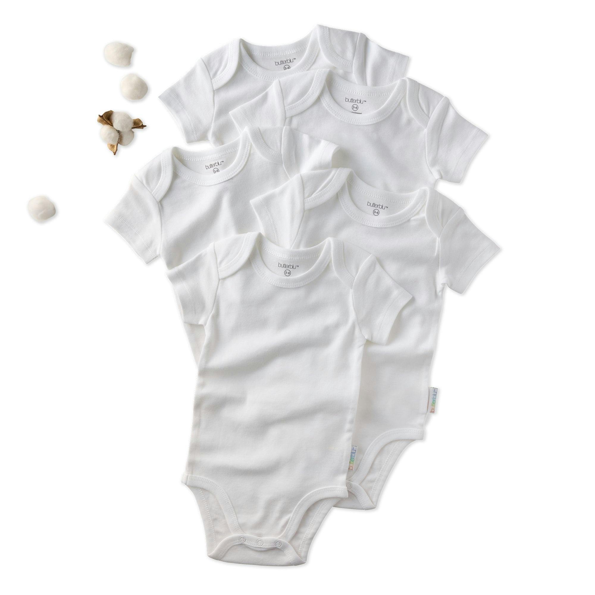 AVERY 5-Pack Short Sleeve Bodysuits
