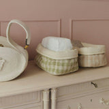 Quilted Basket Matcha
