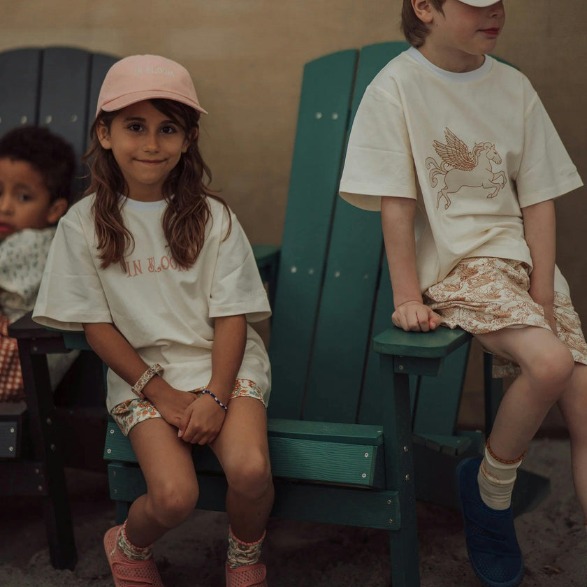Oversized T-Shirt | Organic Cotton Jersey - In Bloom