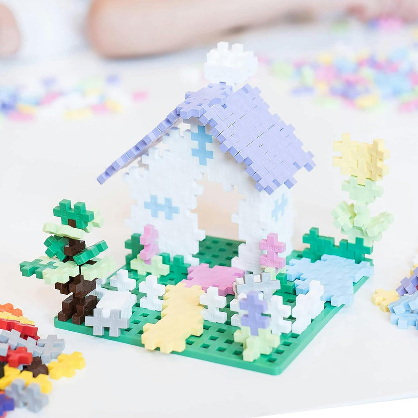 Plus-Plus: Learn to Build - Pastel Color Mix - 400 Piece Set