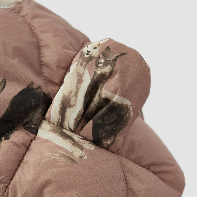 Lightweight Down Hooded Jacket