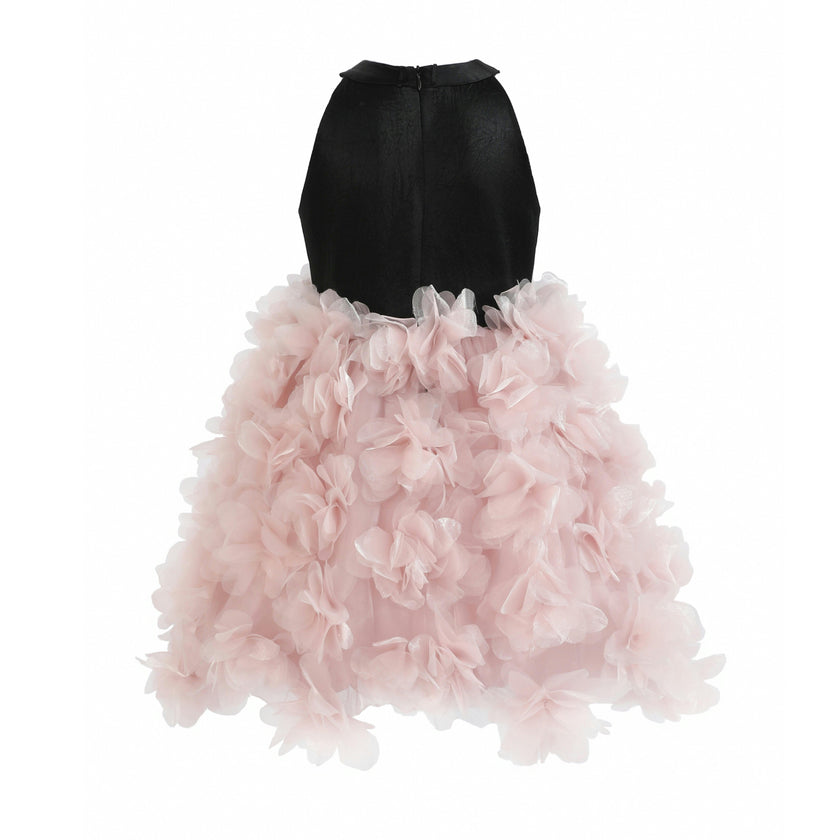 Pink Valentina Tulle Bow Gown