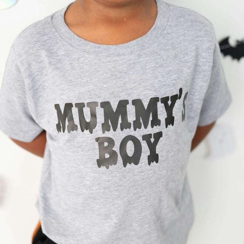Mummy's Boy Halloween Short Sleeve T-Shirt