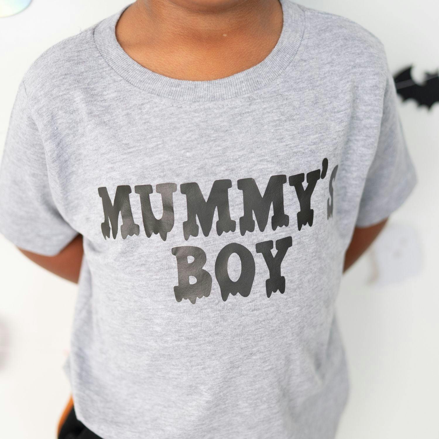 Mummy's Boy Halloween Short Sleeve T-Shirt