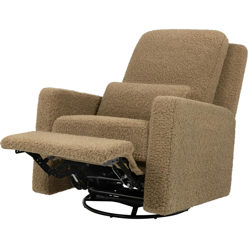 Sigi Shearling Recliner And Swivel Glider