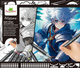 Manga - Layout And Markers Warrior Heroes - 10y+