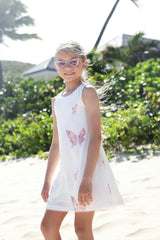 Sequin Butterfly Velour Dress