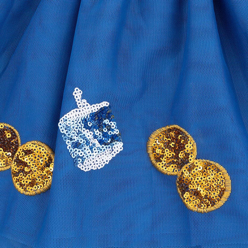 Hanukkah  - Blue Hanukkah Tutu Skirt