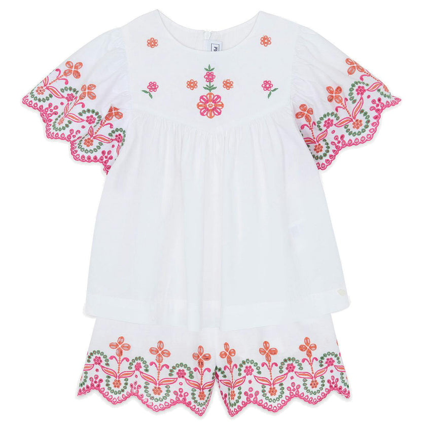 TARTINE ET CHOCOLAT Rio Embroidered Set