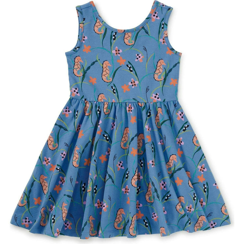 Sleveless Ballet Dress, Blue