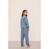 Kid's French Terry Sweatshirt and Jogger Set, Blue