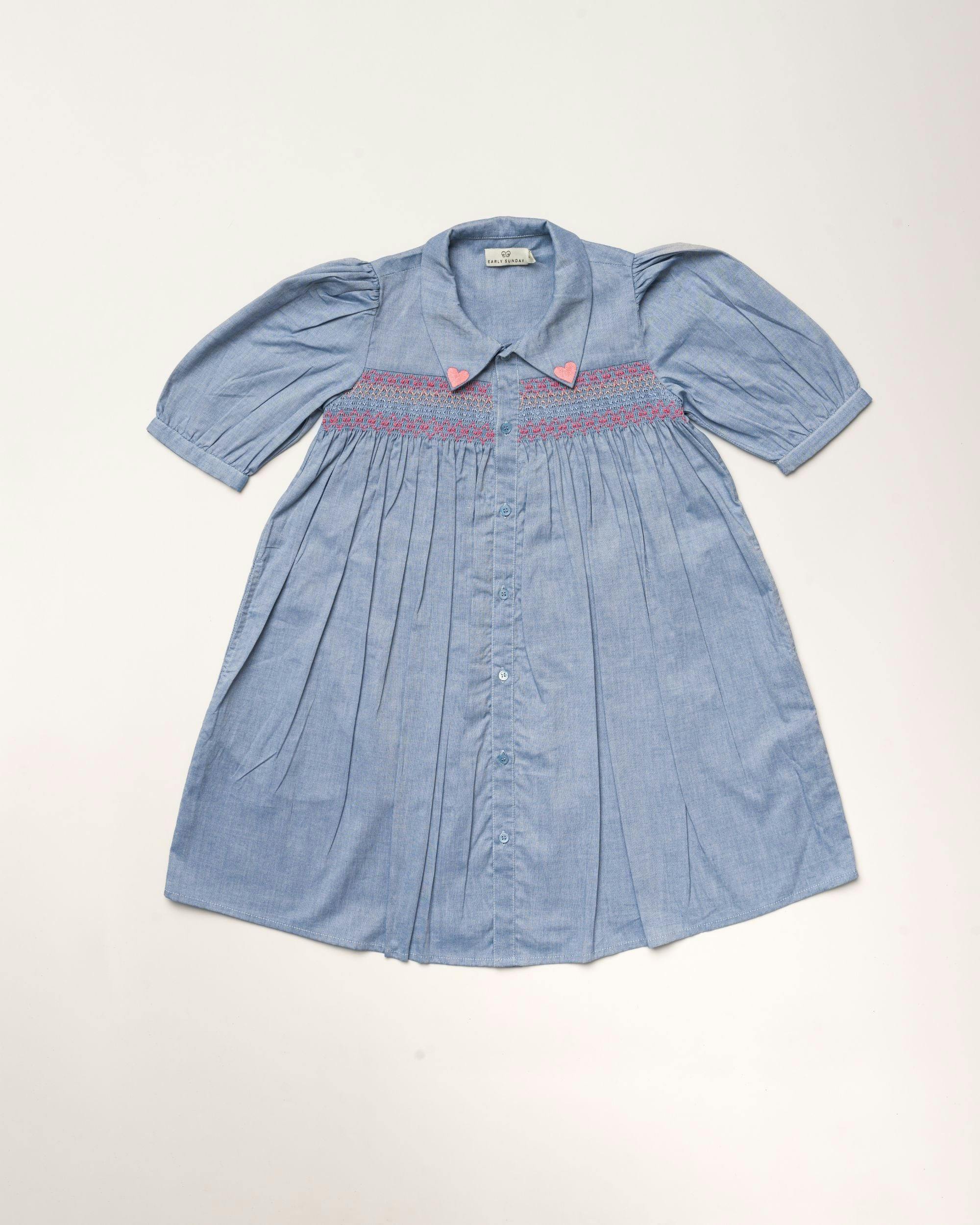 Jane Dress - Summer Sky