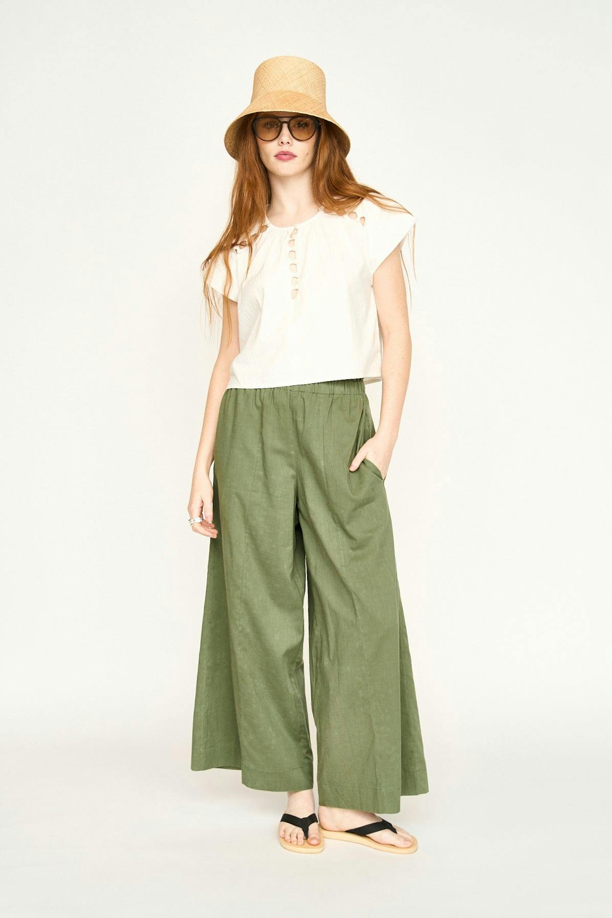 Mirth Pant in Dill