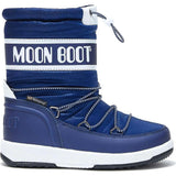 MOON BOOT Sport Junior Blue Ripstop Boots