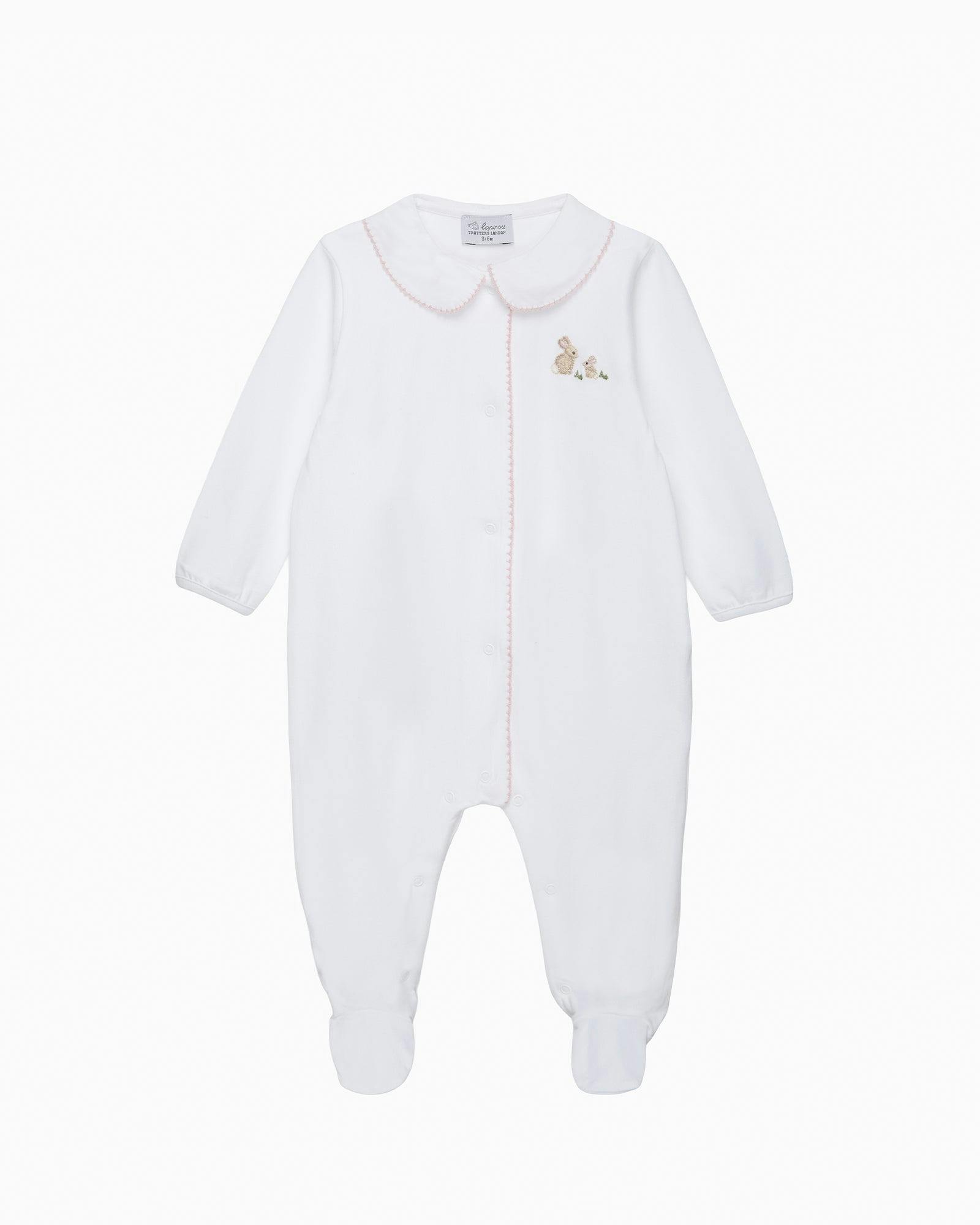 Baby Bunny Embroidered Onesie