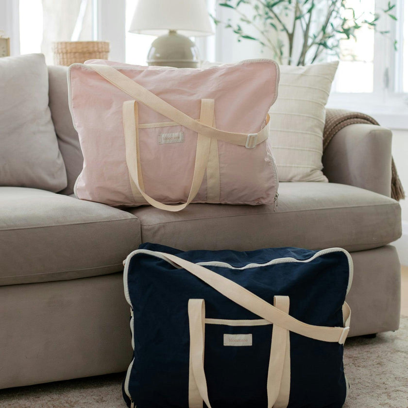 Portable Bedding Set Bags (Navy)