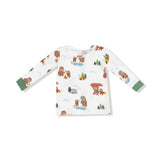 Bigfoot Camping - Long Sleeve Loungewear Set