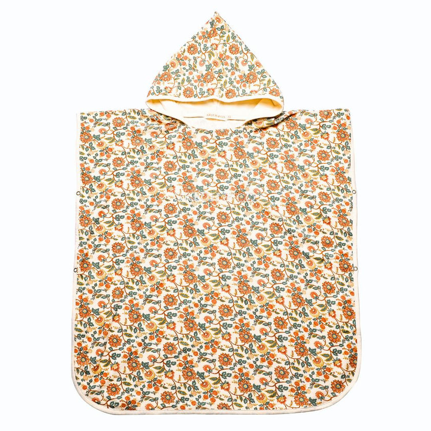Bathing Towel Poncho | Organic Cotton - In Bloom