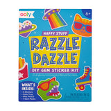 Razzle Dazzle Mini DIY Gem Sticker Kit - Happy Stuff - 8 Stickers
