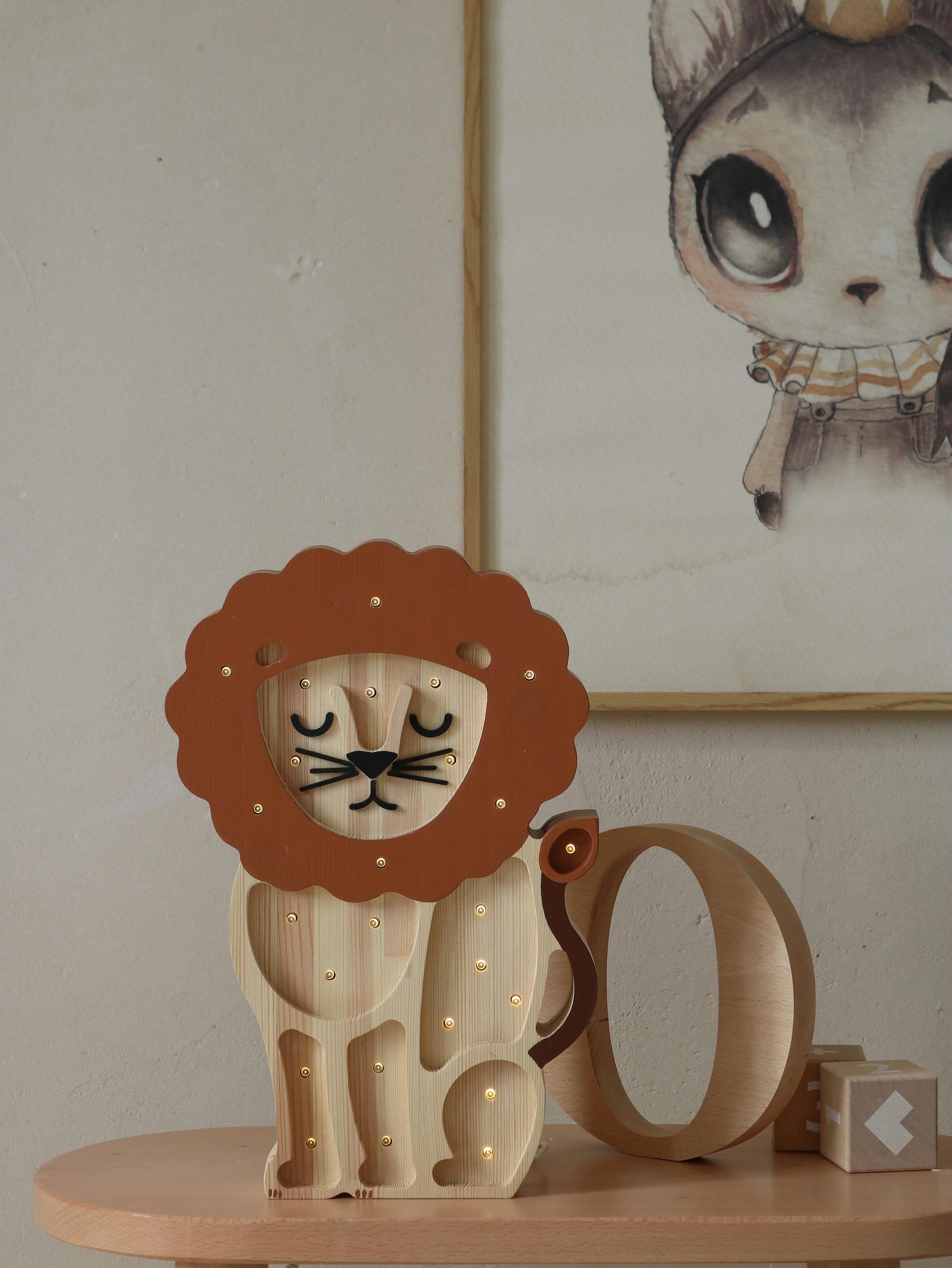 Little Lights Lion Lamp