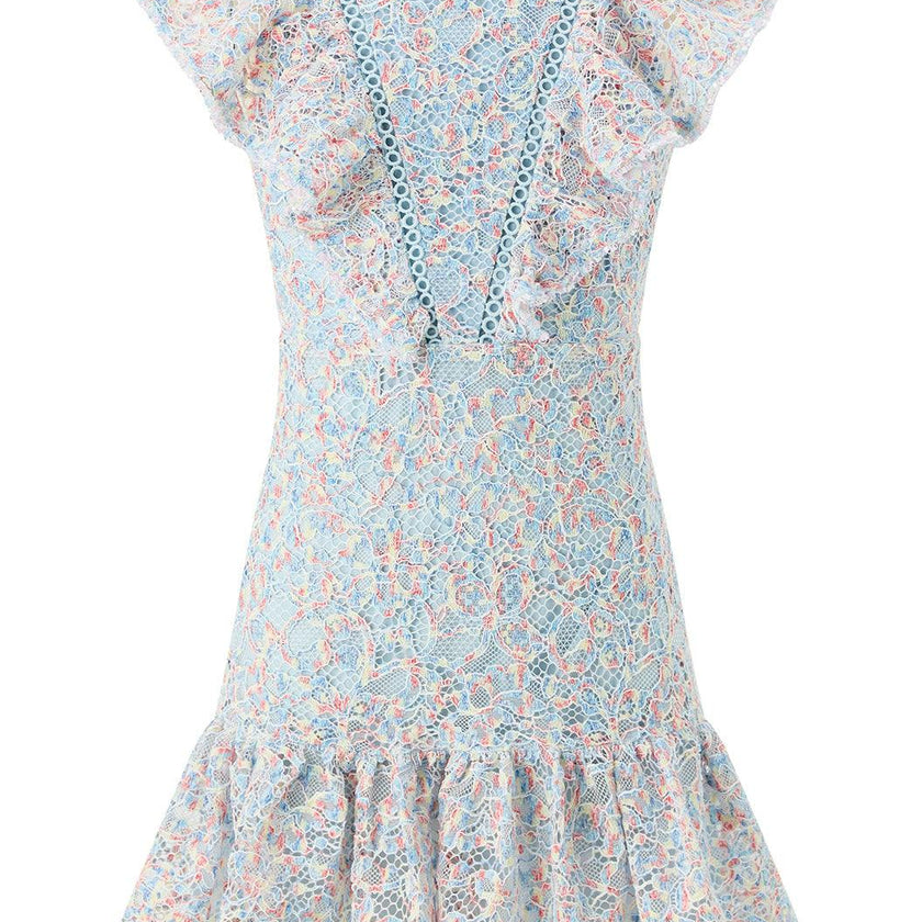 Ryleigh Embroidered Mini Dress