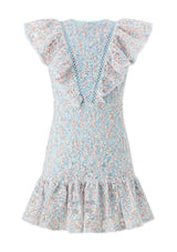Ryleigh Embroidered Mini Dress