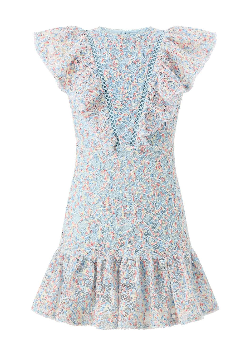 Ryleigh Embroidered Mini Dress