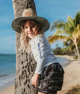 Kids Straw Lifeguard Hat