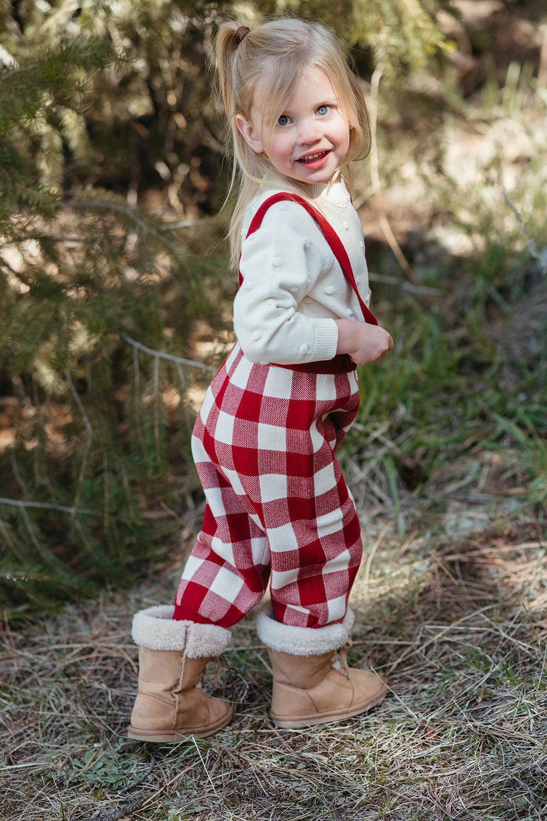 Snow Knit Popcorn Sweater