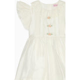 Ivory Lavinia Silk Ceremony Girl Dress