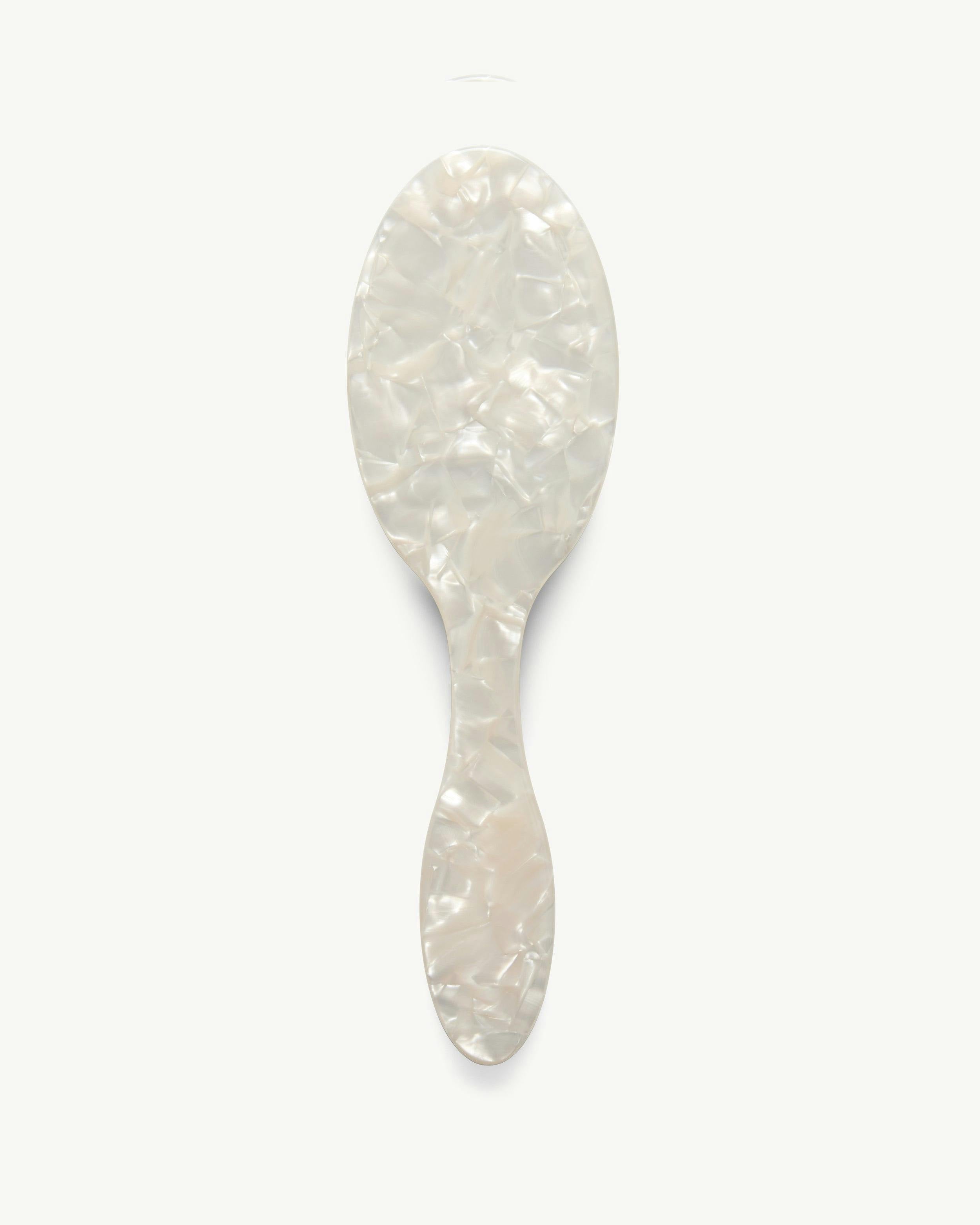 Everyday Detangling Hair Brush in White Shell