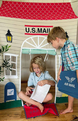 Post Office Doorway Tent with Play Accessories