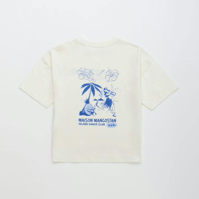 HULA T-SHIRT CLOUDY WHITE