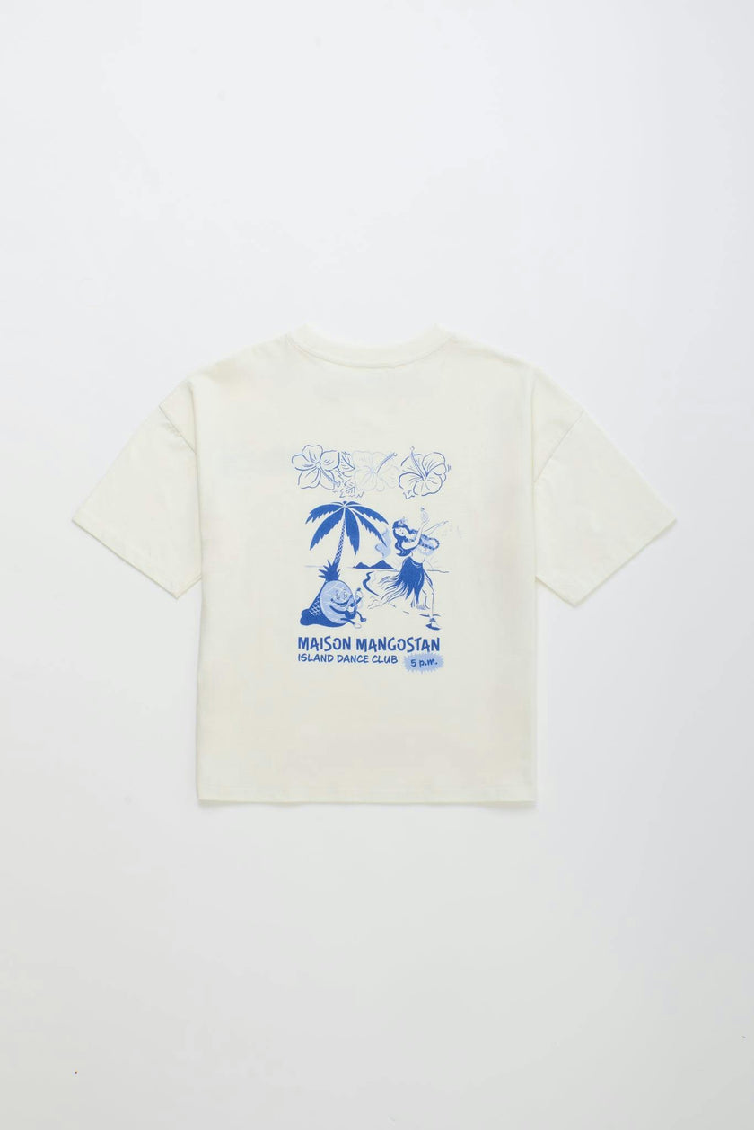 HULA T-SHIRT CLOUDY WHITE