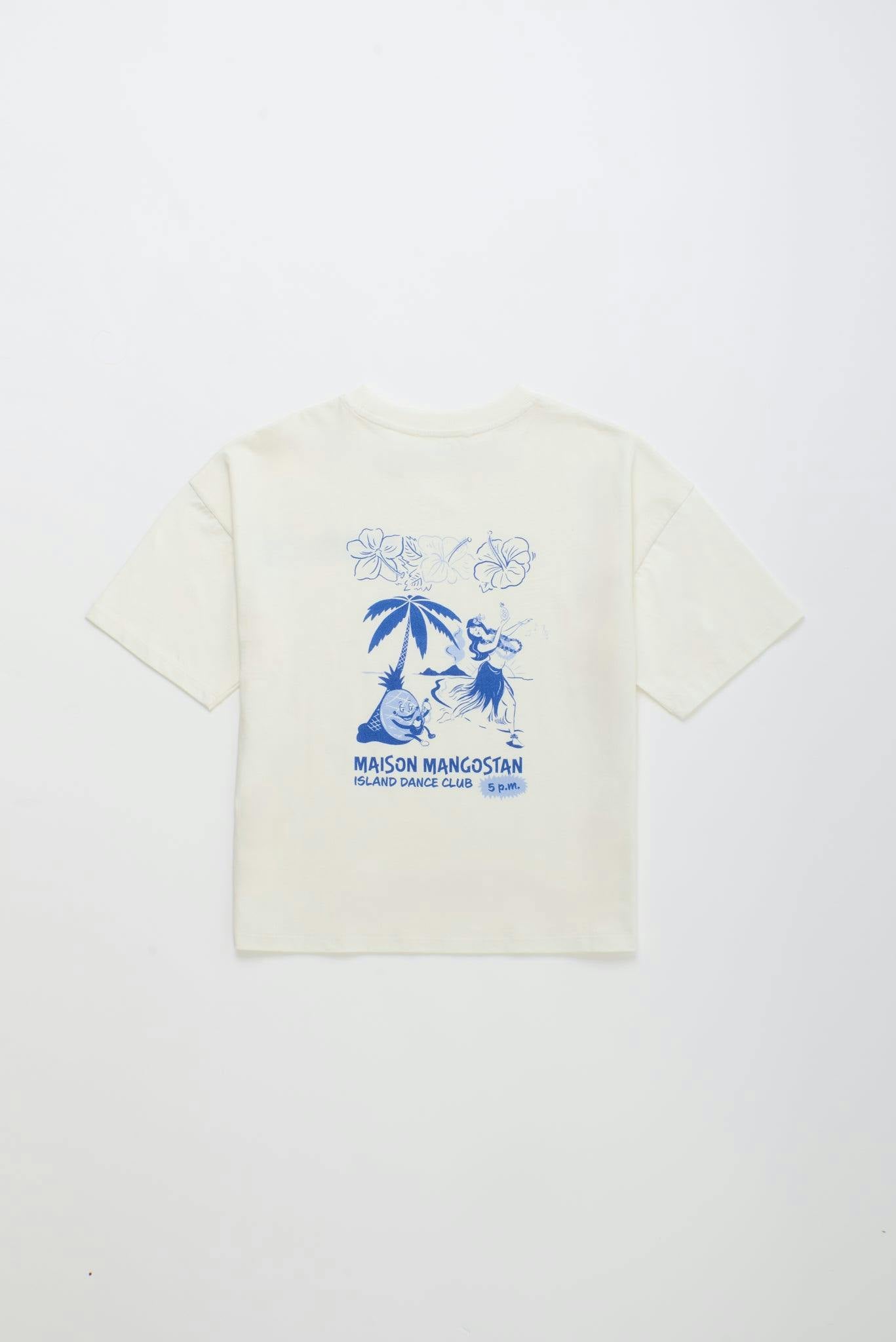 HULA T-SHIRT CLOUDY WHITE