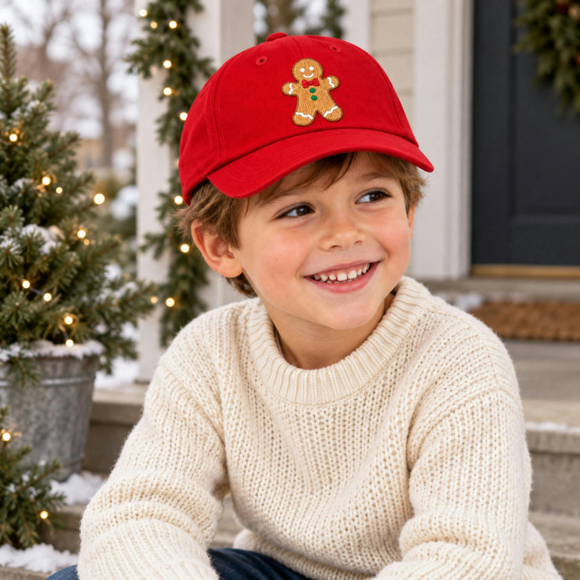 Gingerbread Baseball Hat