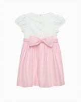 Rose Hand Smocked Dress in Pink
