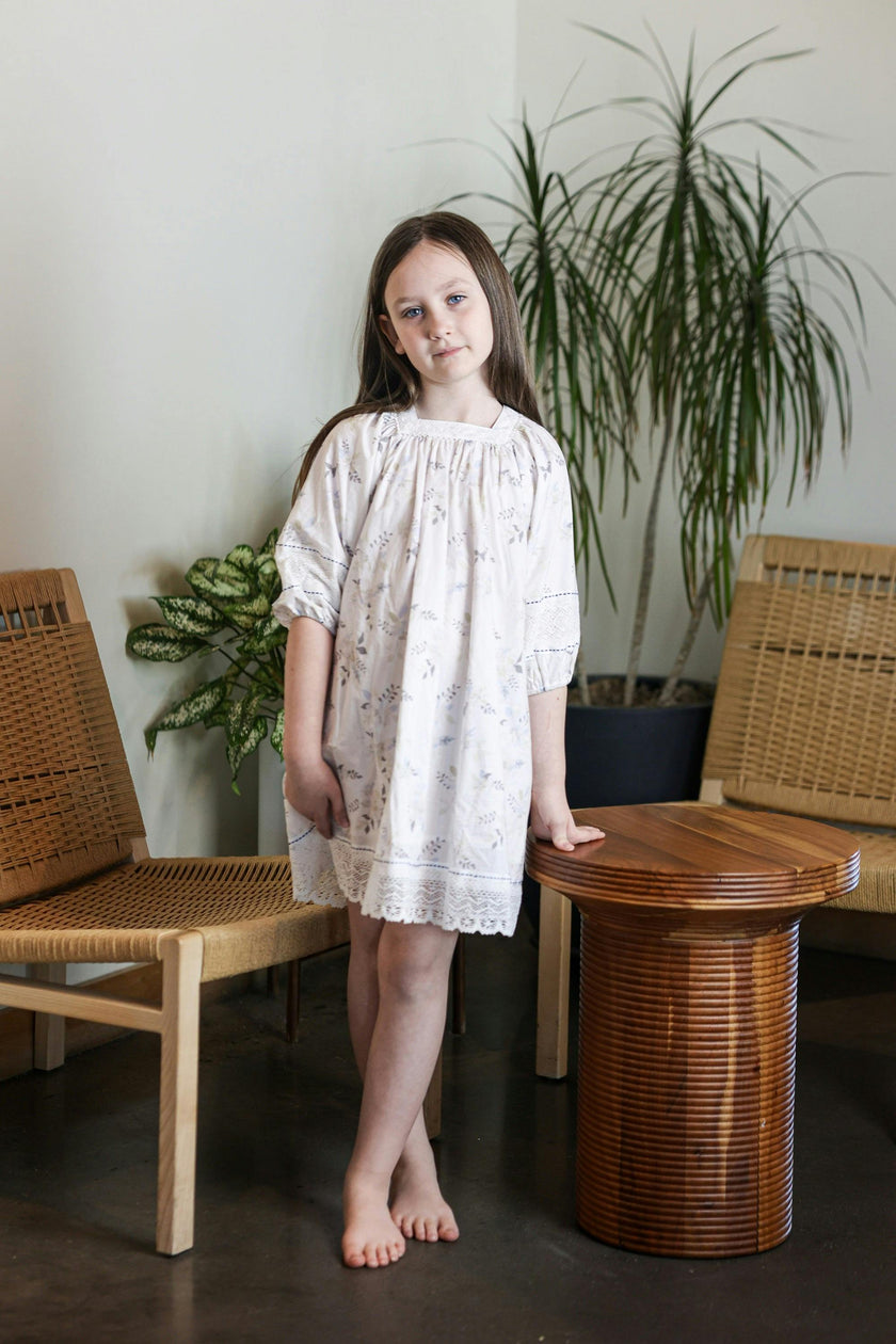 Pretty Poppies 3/4 Sleeve Dress