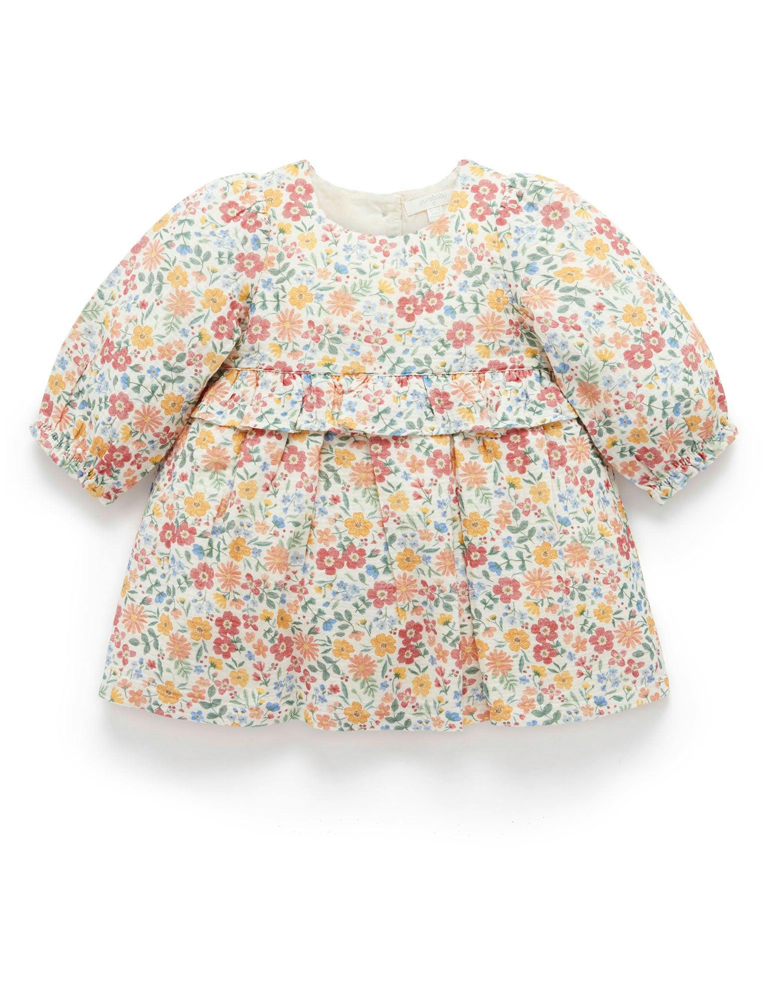 Forest Dress Wild Flower Print