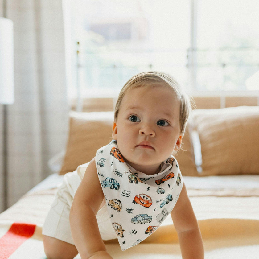4 Pack Baby Bandana Bibs - Disney Pixar Cars