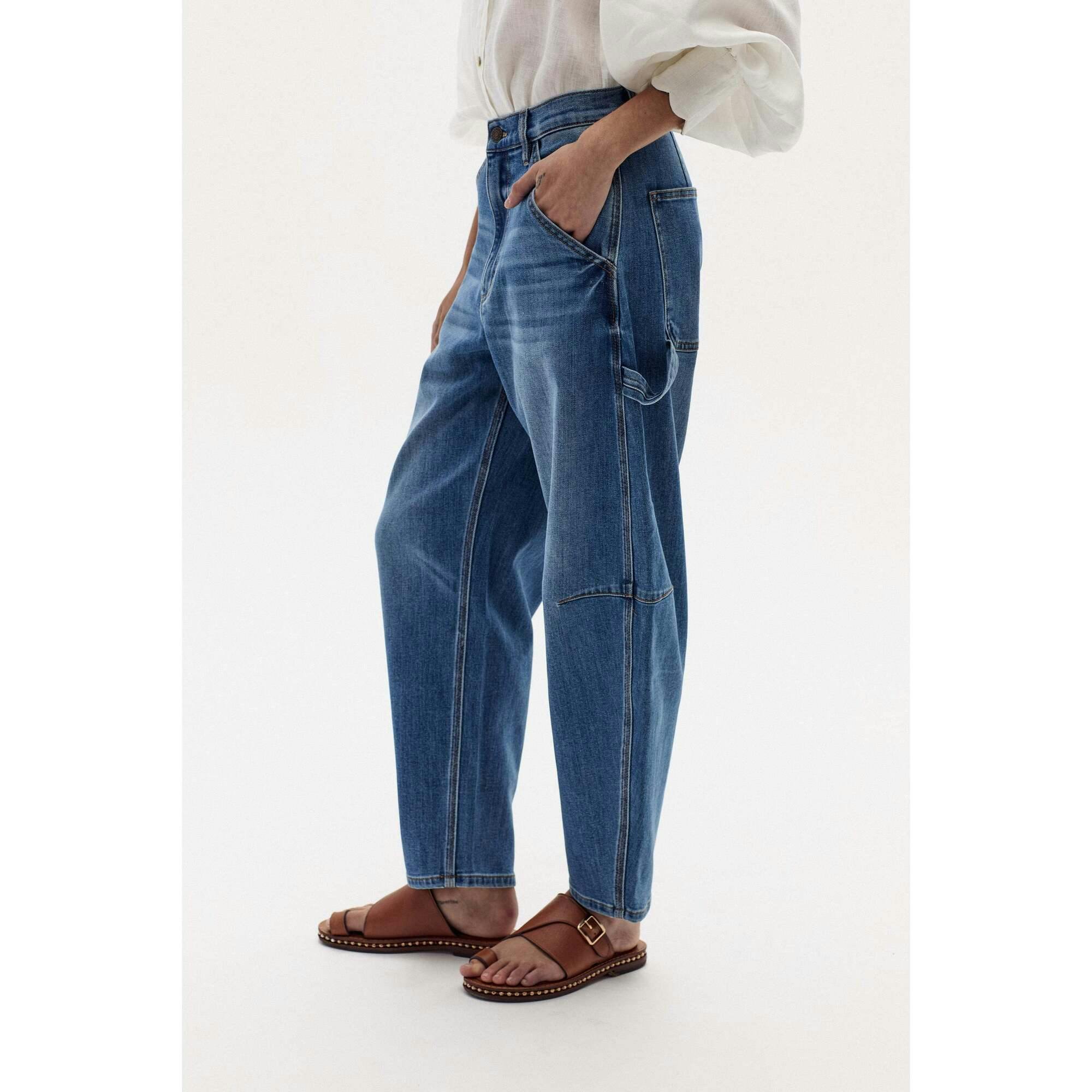 Ambar Denim Pants - Washed Indigo