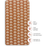 Organic Muslin Cotton Crib Sheet