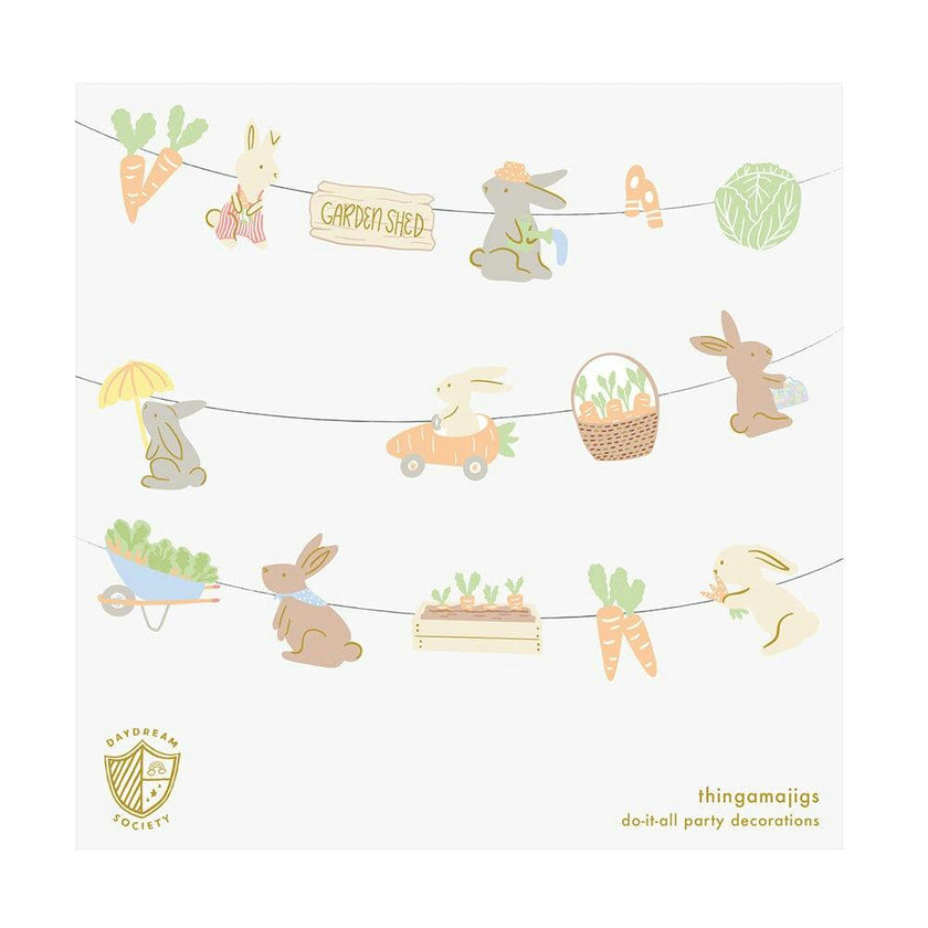 Bunnies In The Garden Thingamajigs