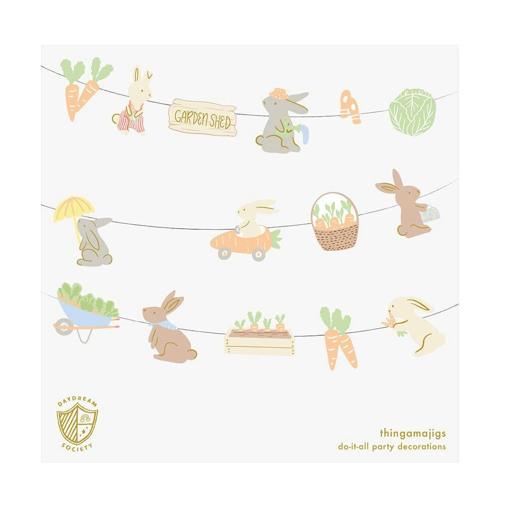 Bunnies In The Garden Thingamajigs