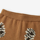 Pinecone & Knitted Birdseye Jacquard Sweatpants