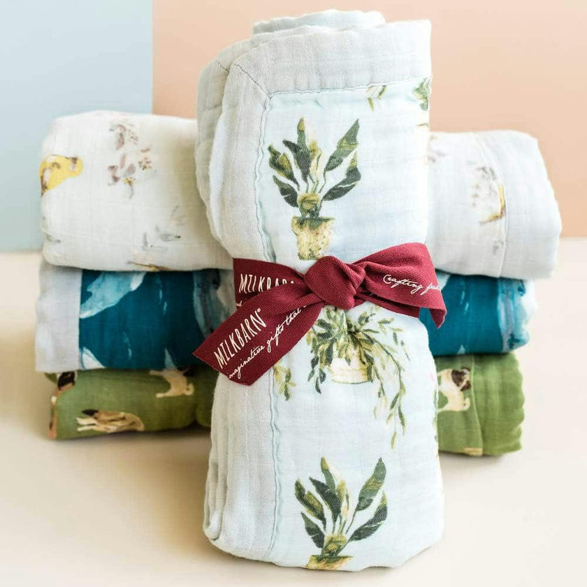 Valais Big Lovey Three-Layer Muslin Blanket