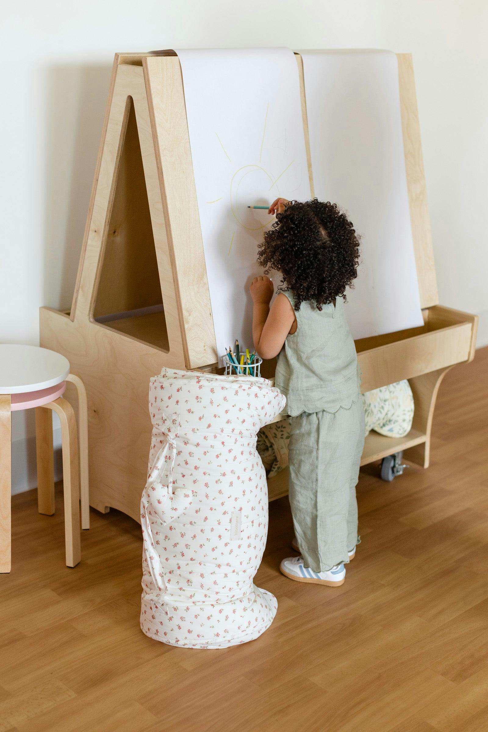 Organic Toddler Nap Roll-N-Rest Mat Set