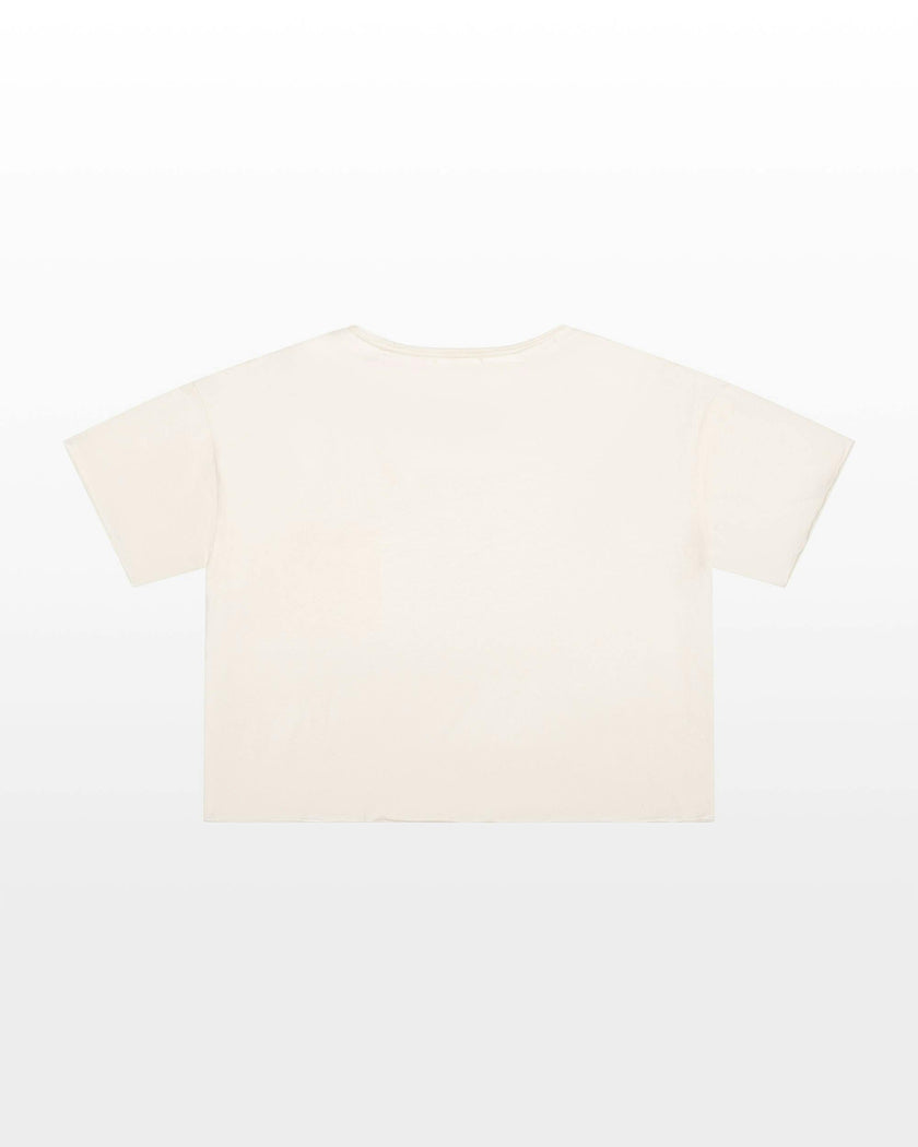 Cotton Jersey Raw Edge Pocket Tee