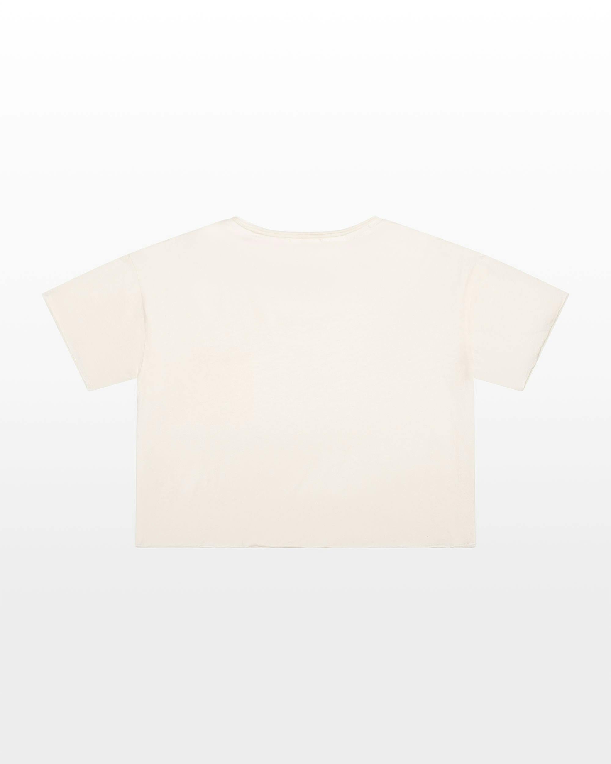 Cotton Jersey Raw Edge Pocket Tee