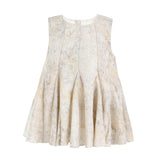 Marble Pleated Two-Piece Set